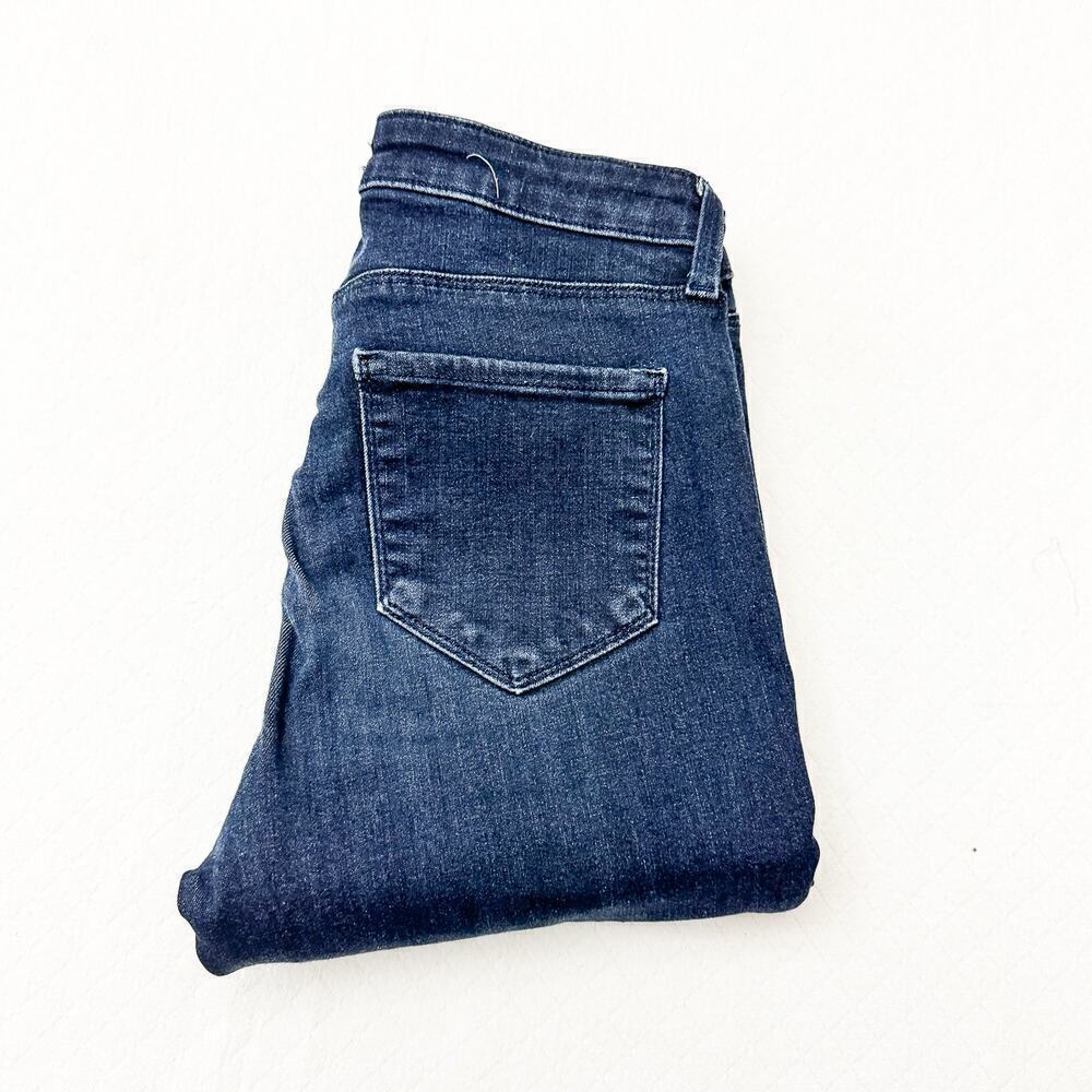 L'Agence Margot High Rise Skinny Eclipse Dark Wash Denim Skinny Jeans Size 26